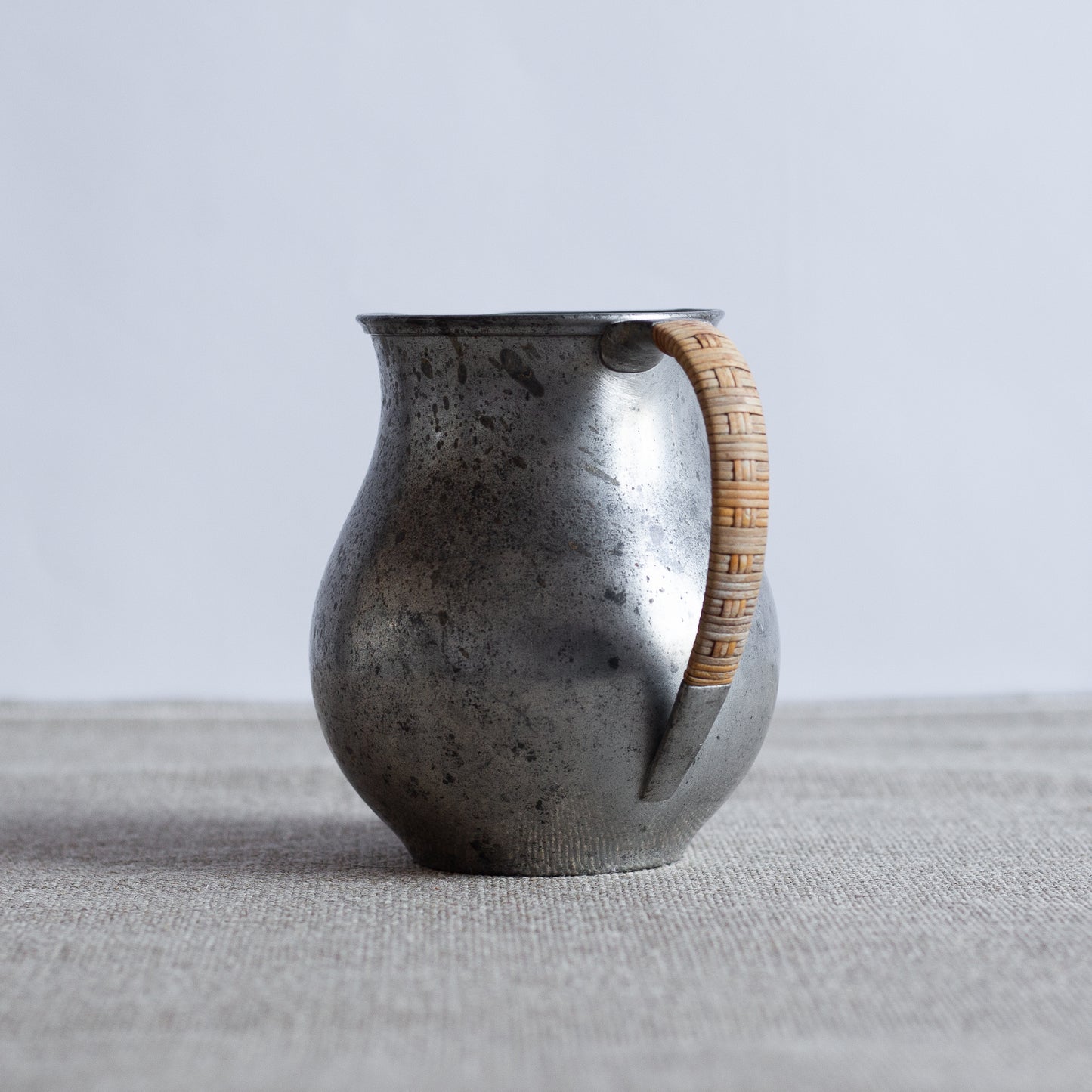 Small Jug Model 2483, Just Andersen, Just Andersen Pewter, Denmark. 1950's.