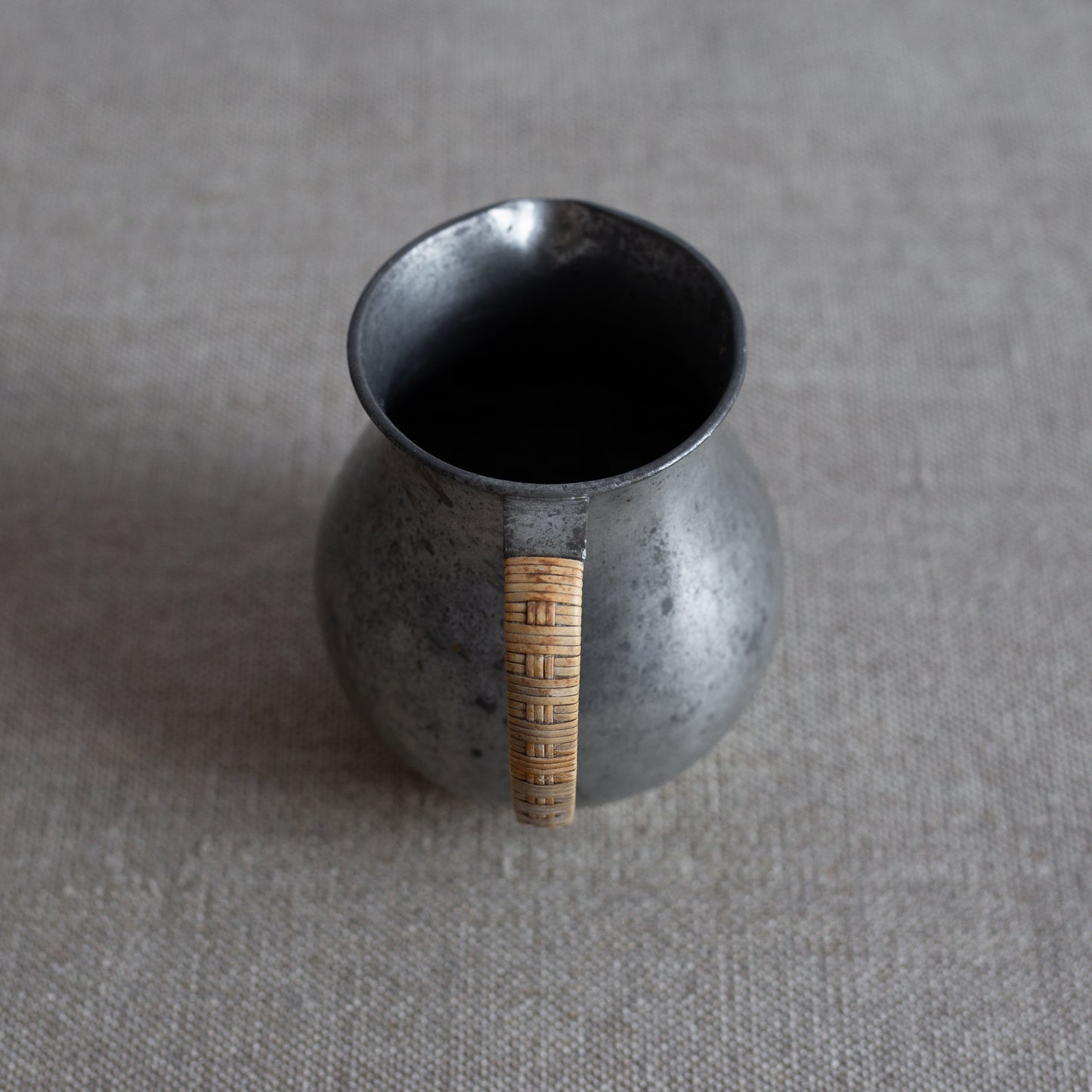 Small Jug Model 2483, Just Andersen, Just Andersen Pewter, Denmark. 1950's.