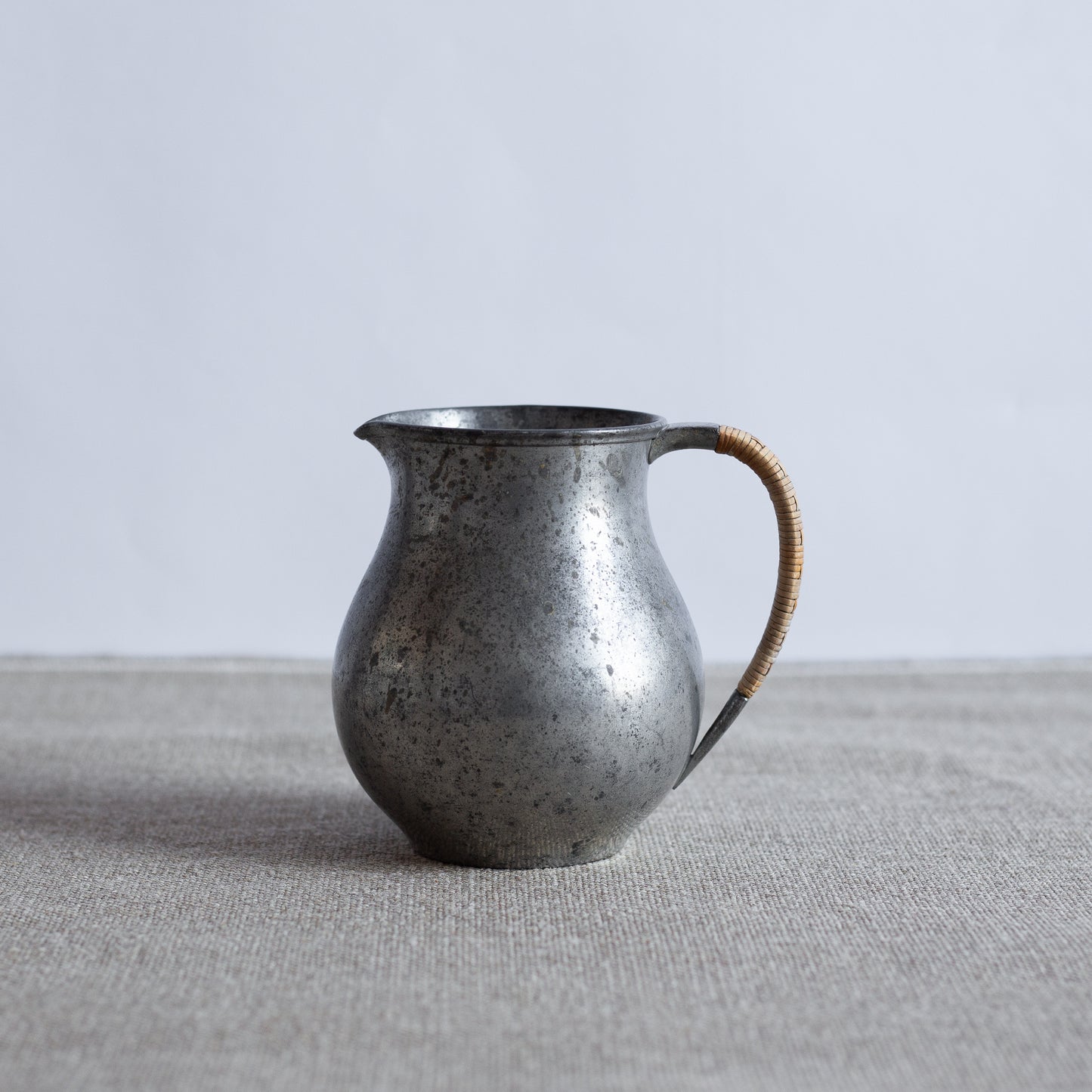 Small Jug Model 2483, Just Andersen, Just Andersen Pewter, Denmark. 1950's.