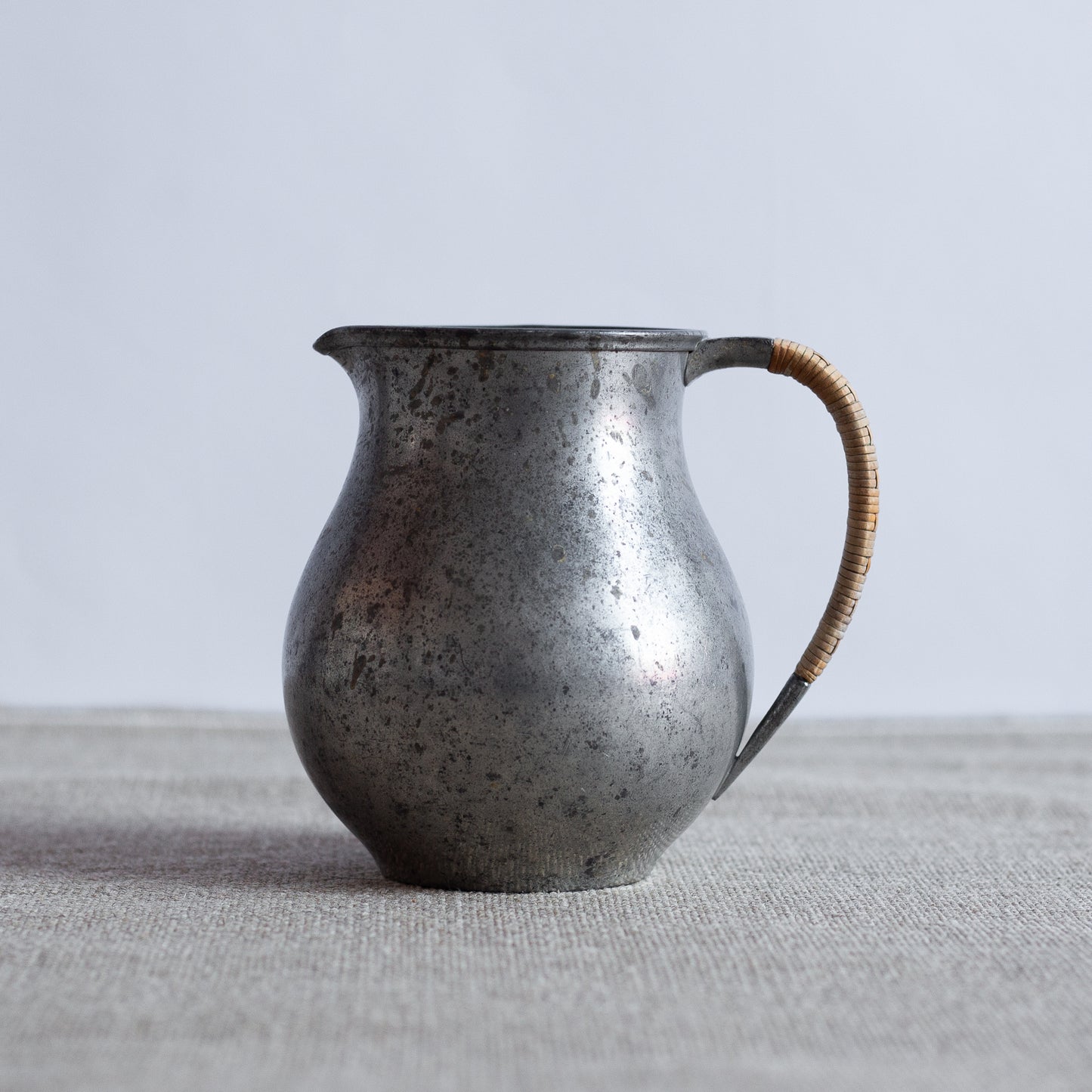Small Jug Model 2483, Just Andersen, Just Andersen Pewter, Denmark. 1950's.