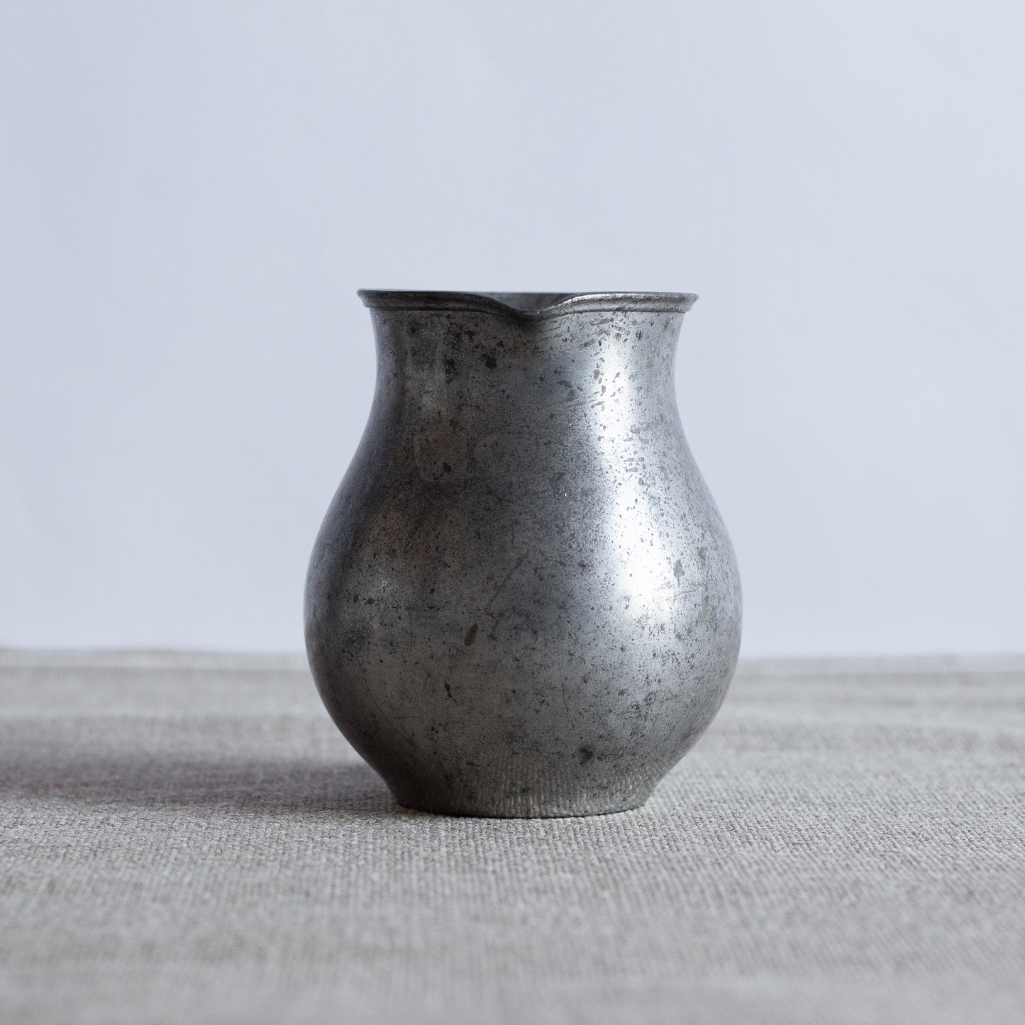 Small Jug Model 2483, Just Andersen, Just Andersen Pewter, Denmark. 1950's.