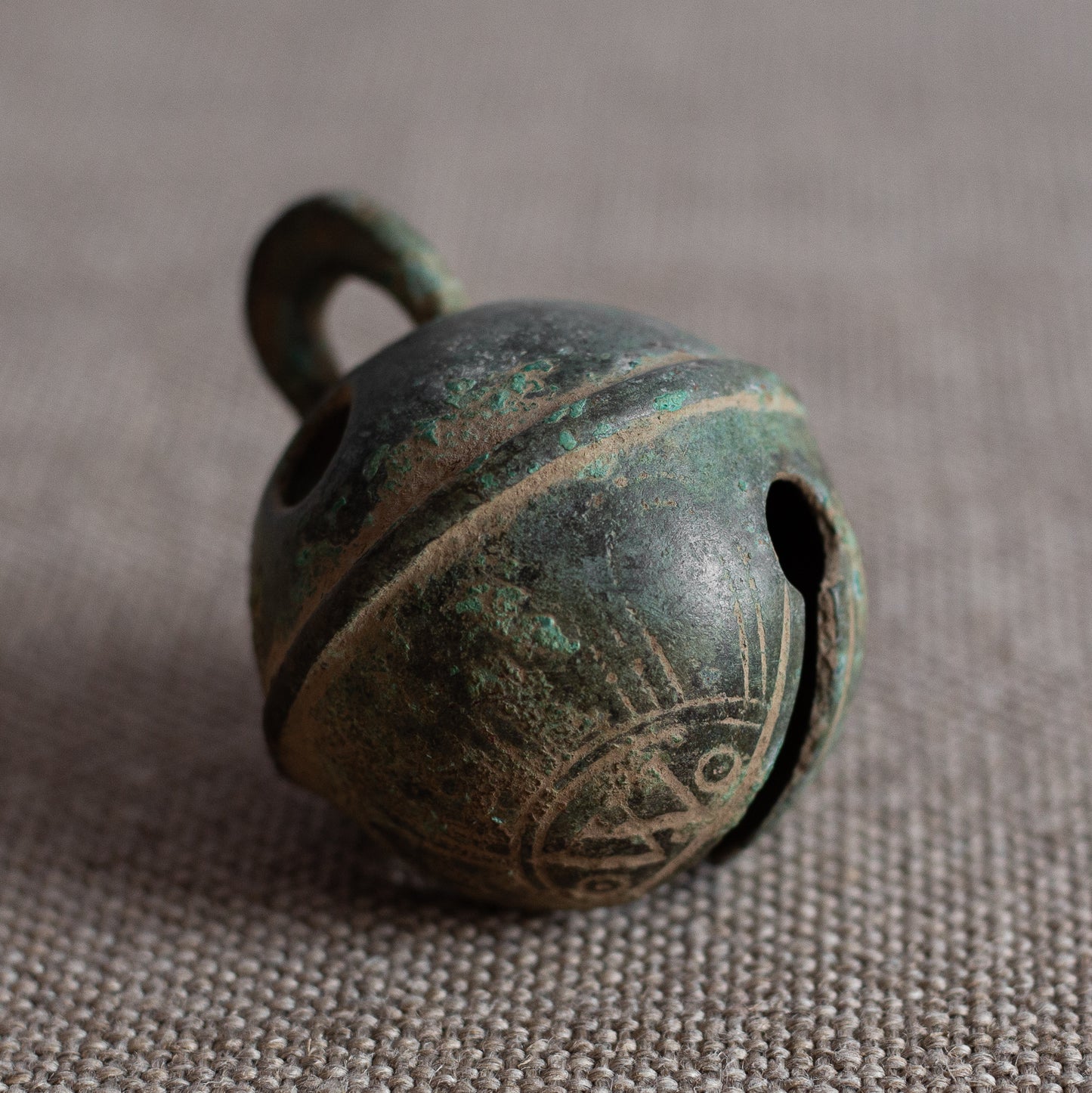 Crotal Bell, Robert Wells foundry, Aldbourne, Wiltshire, England. Late 18th century.
