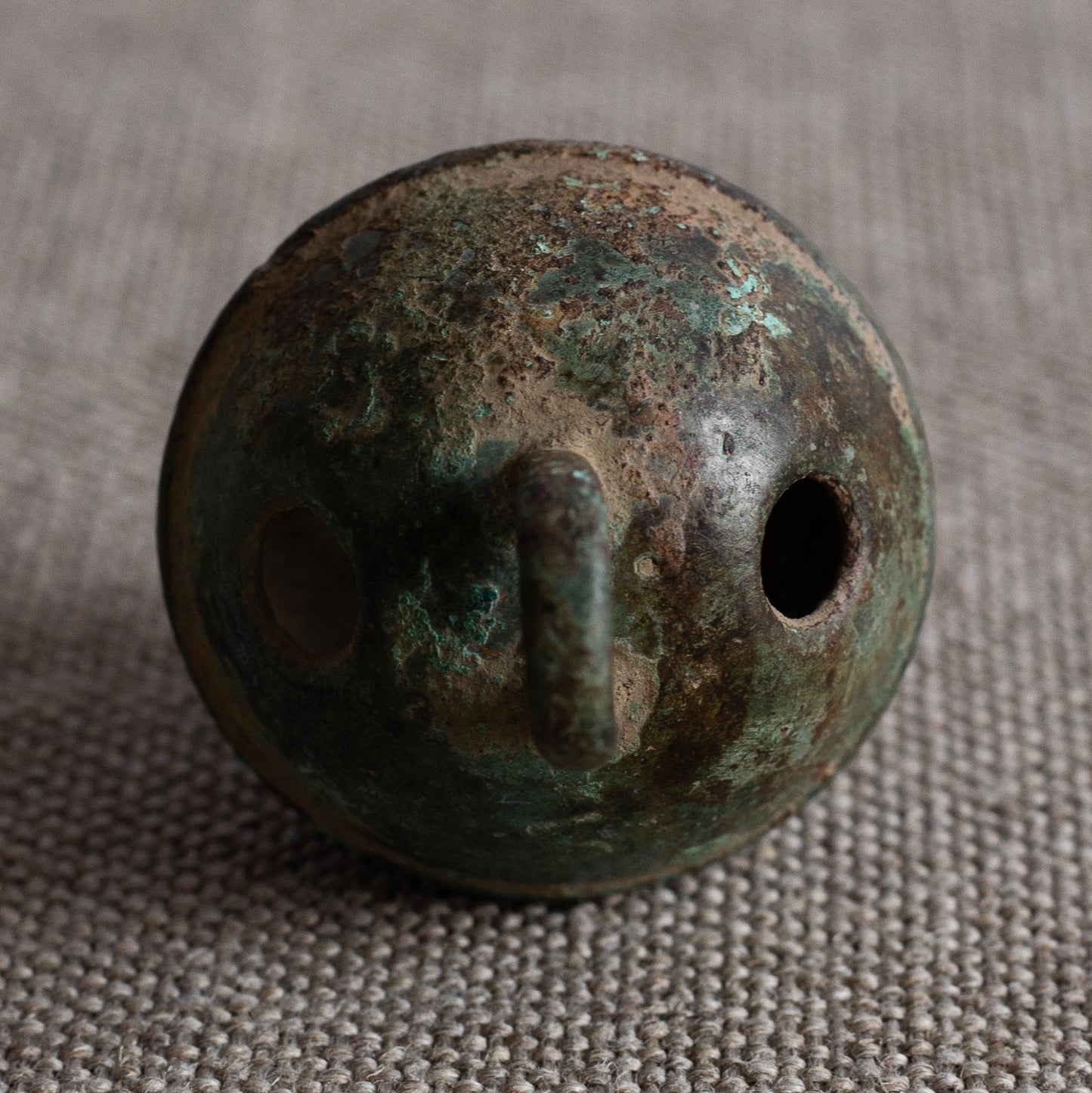 Crotal Bell, Robert Wells foundry, Aldbourne, Wiltshire, England. Late 18th century.