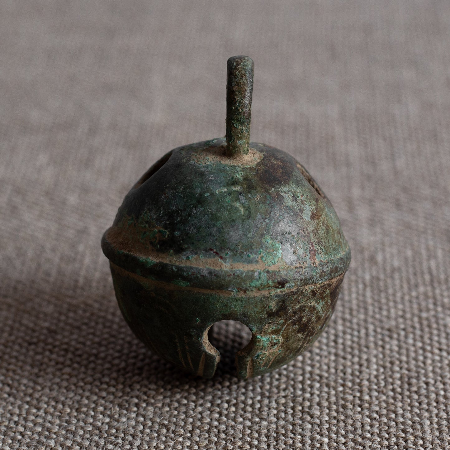 Crotal Bell, Robert Wells foundry, Aldbourne, Wiltshire, England. Late 18th century.