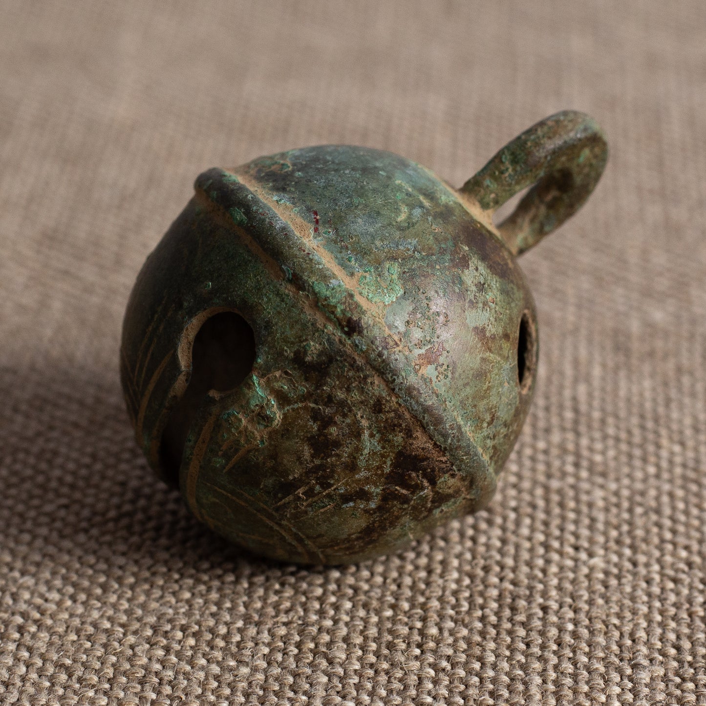 Crotal Bell, Robert Wells foundry, Aldbourne, Wiltshire, England. Late 18th century.
