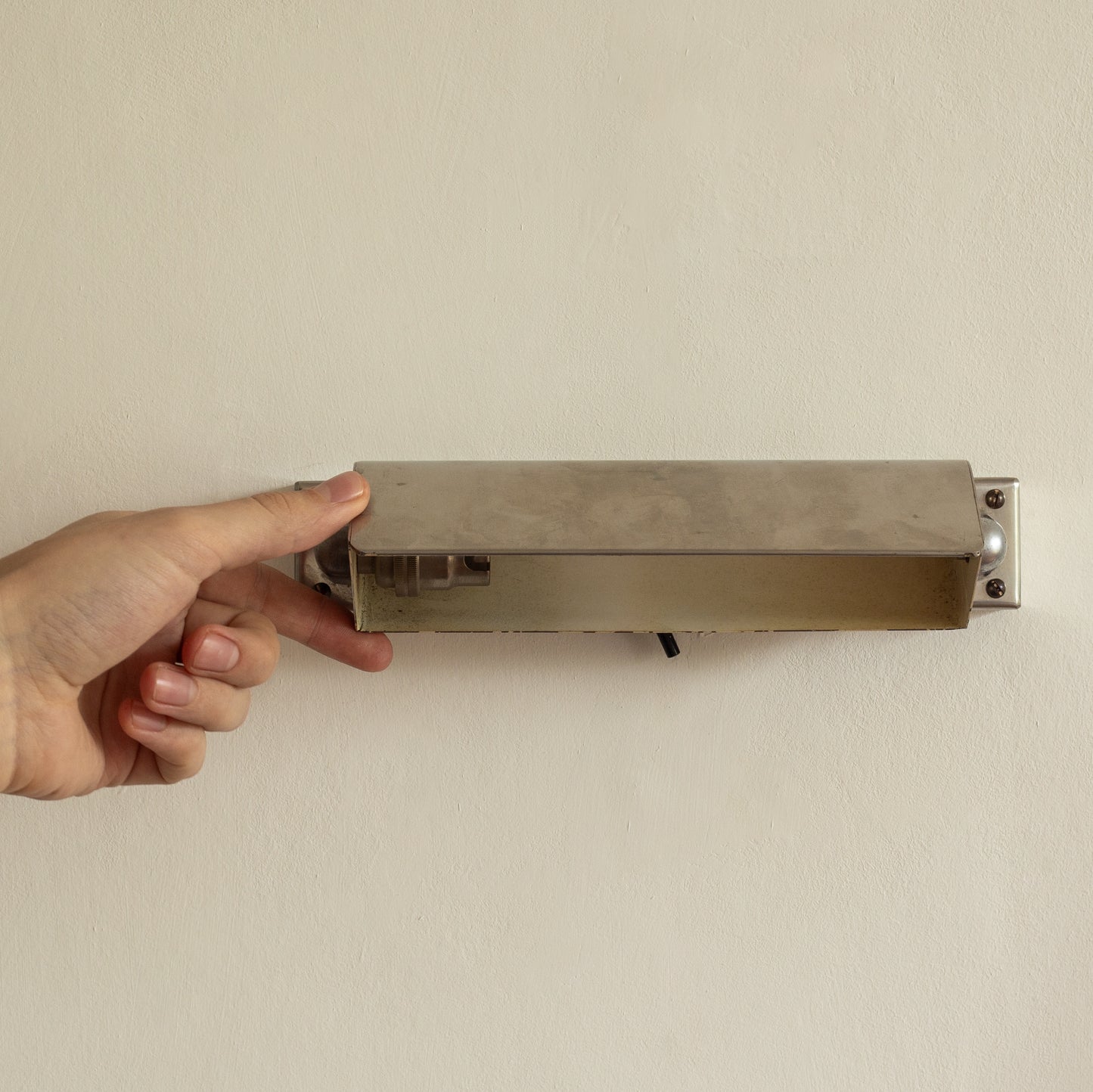 Modernist adjustable wall light, Lyfa, Denmark. 1950s.