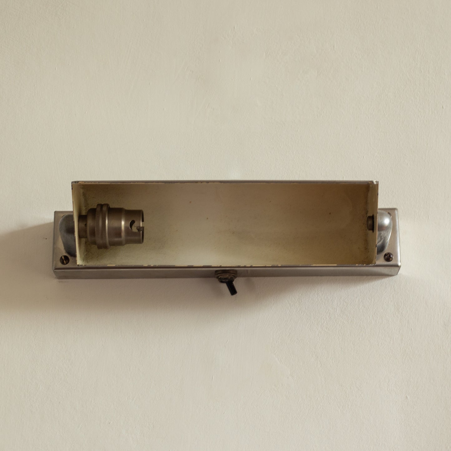 Modernist adjustable wall light, Lyfa, Denmark. 1950s.