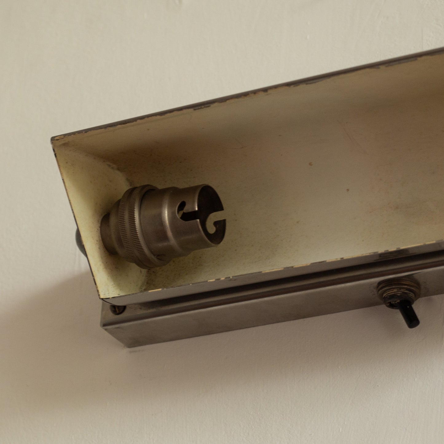 Modernist adjustable wall light, Lyfa, Denmark. 1950s.
