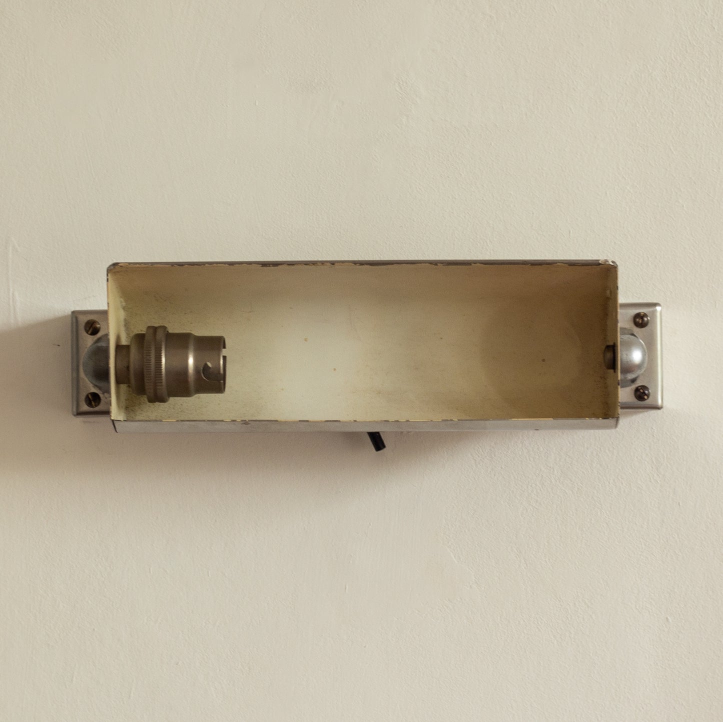 Modernist adjustable wall light, Lyfa, Denmark. 1950s.