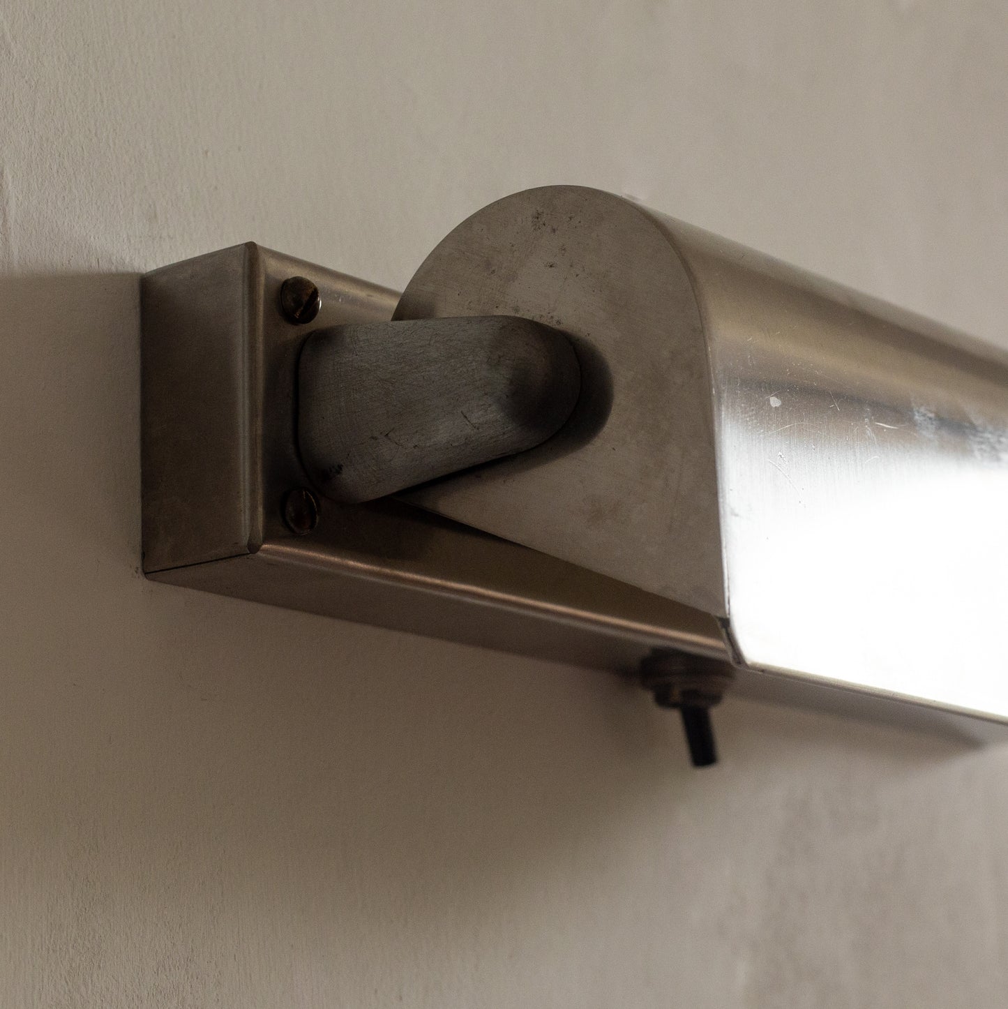 Modernist adjustable wall light, Lyfa, Denmark. 1950s.