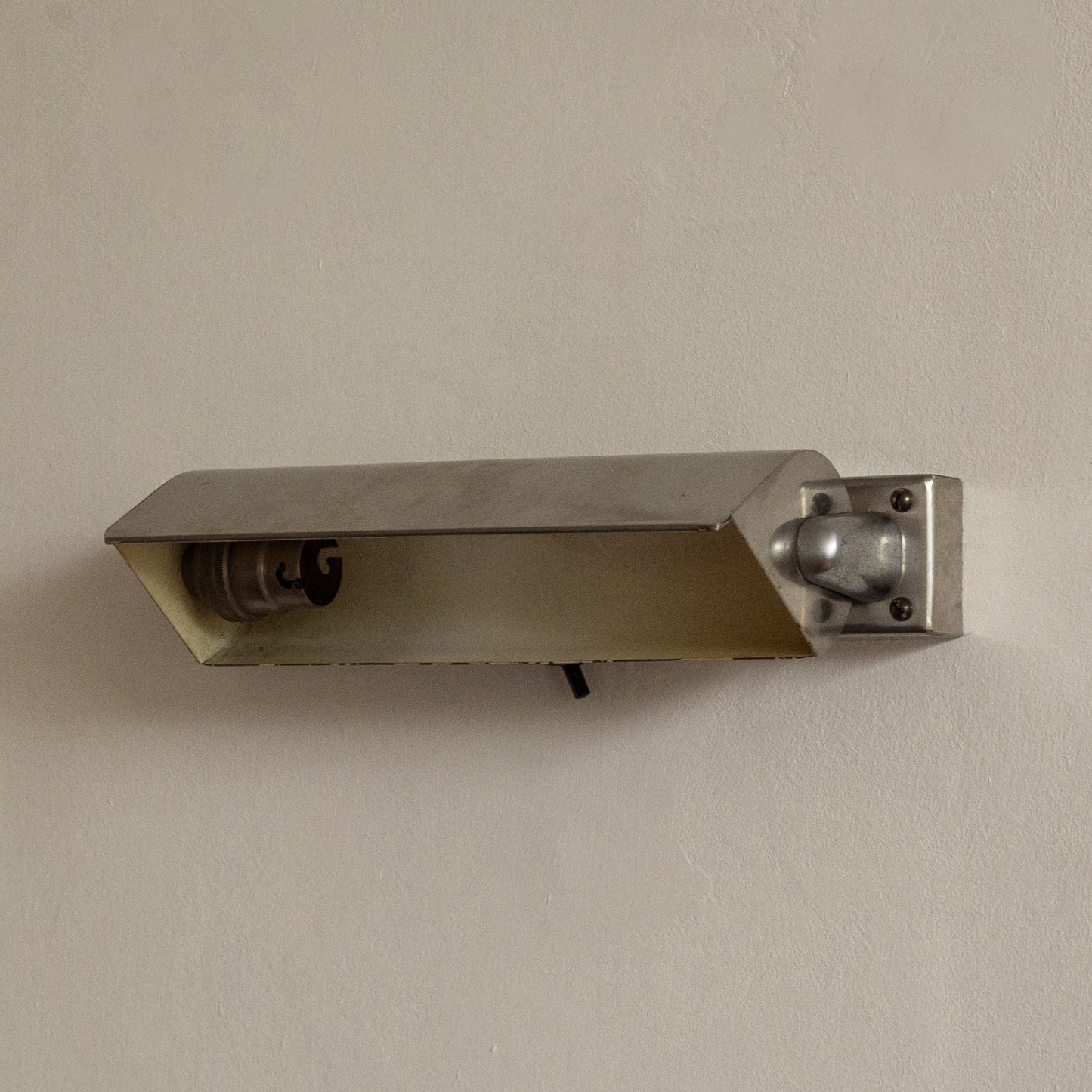 Modernist adjustable wall light, Lyfa, Denmark. 1950s.