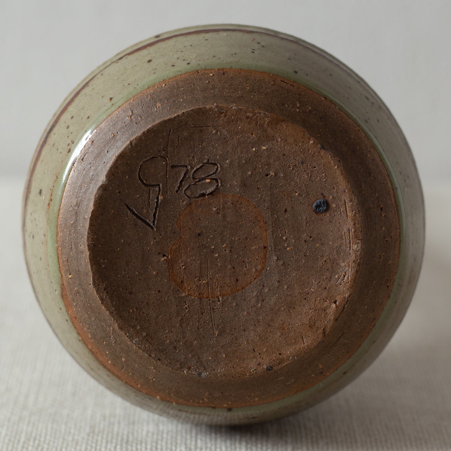 Studio Pottery Vase, England. 1970’s.