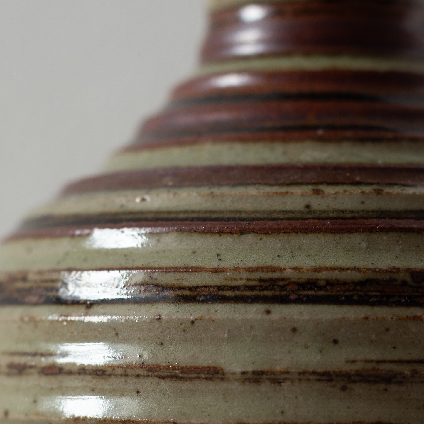 Studio Pottery Vase, England. 1970’s.