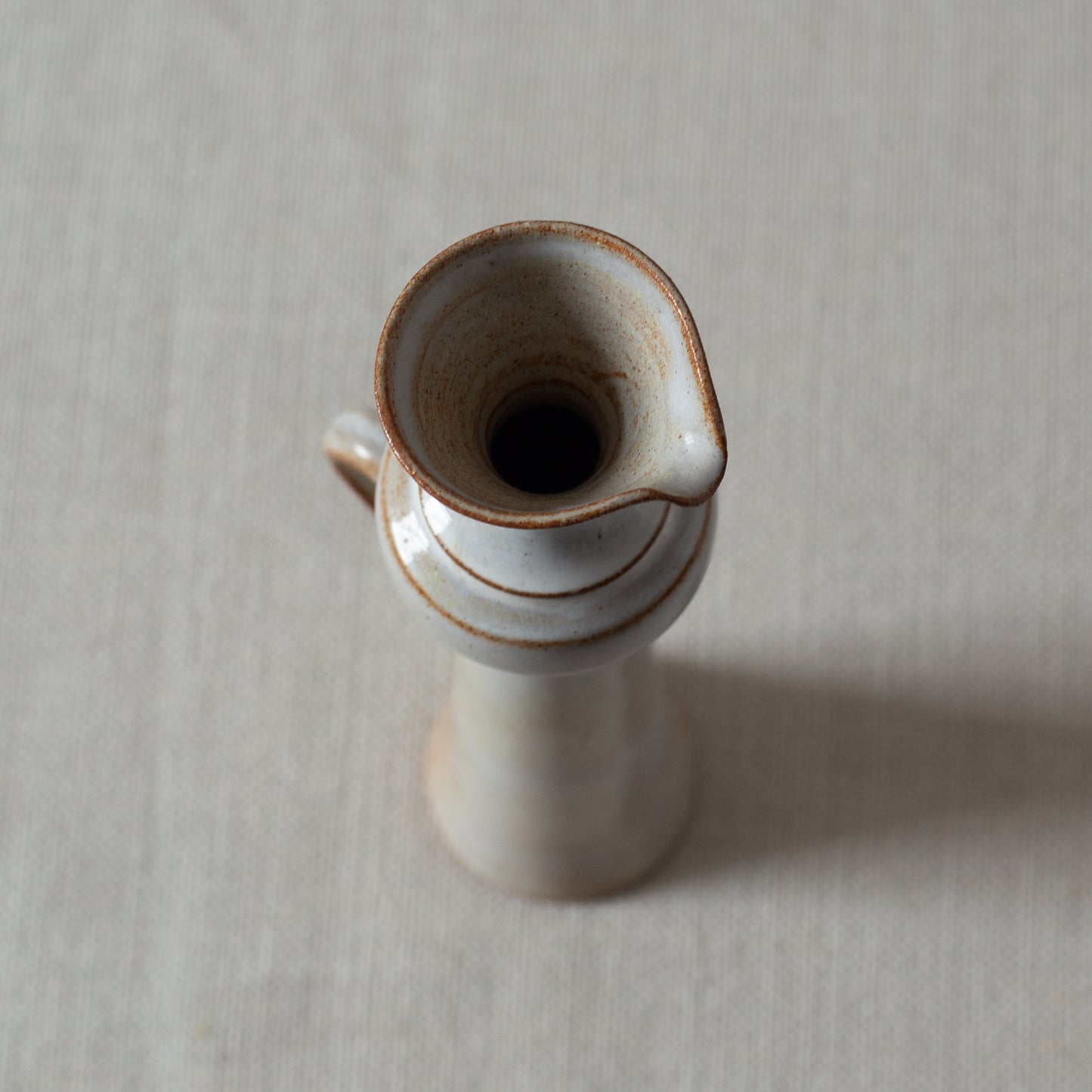 Studio Pottery Handled Vase, England. 1970’s.