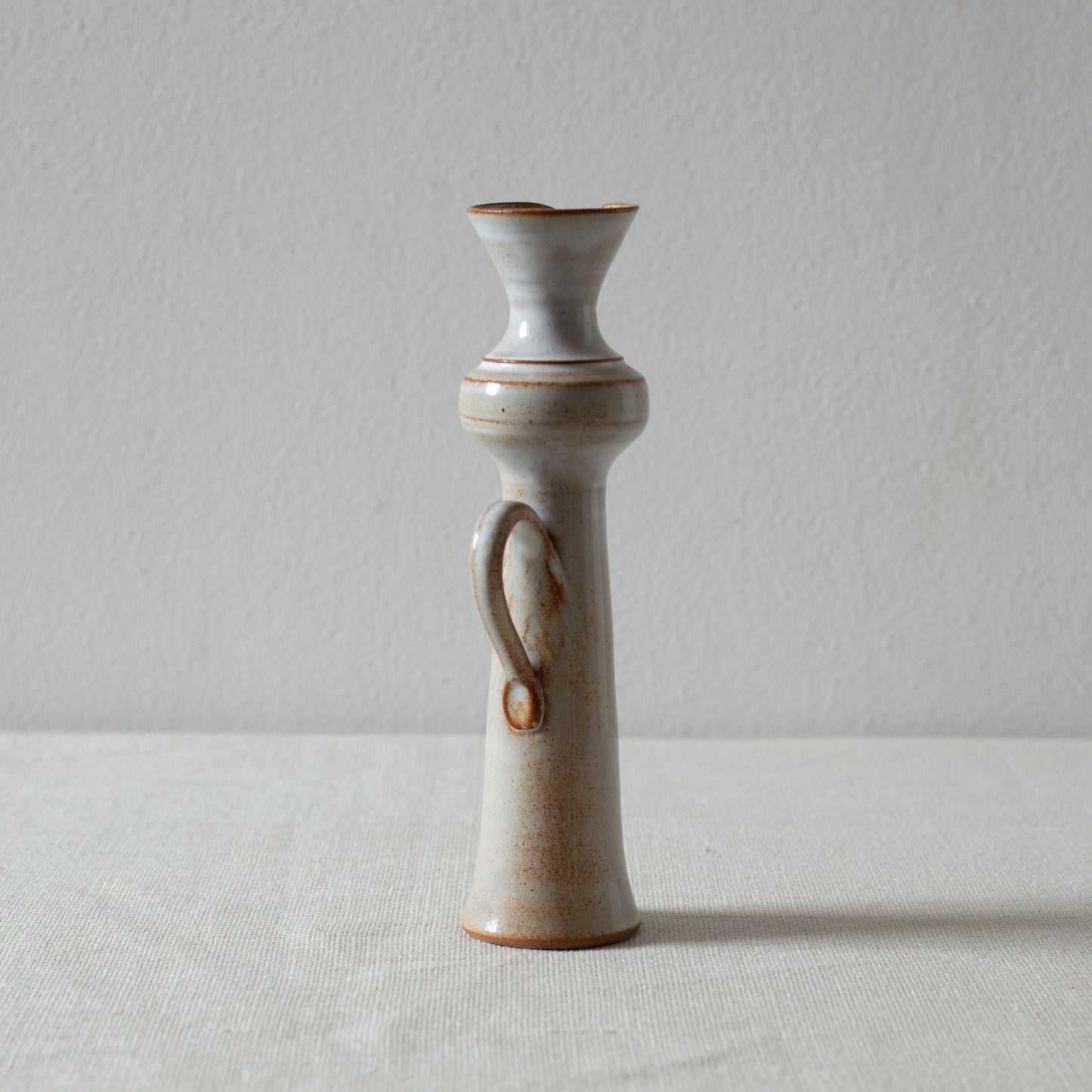 Studio Pottery Handled Vase, England. 1970’s.
