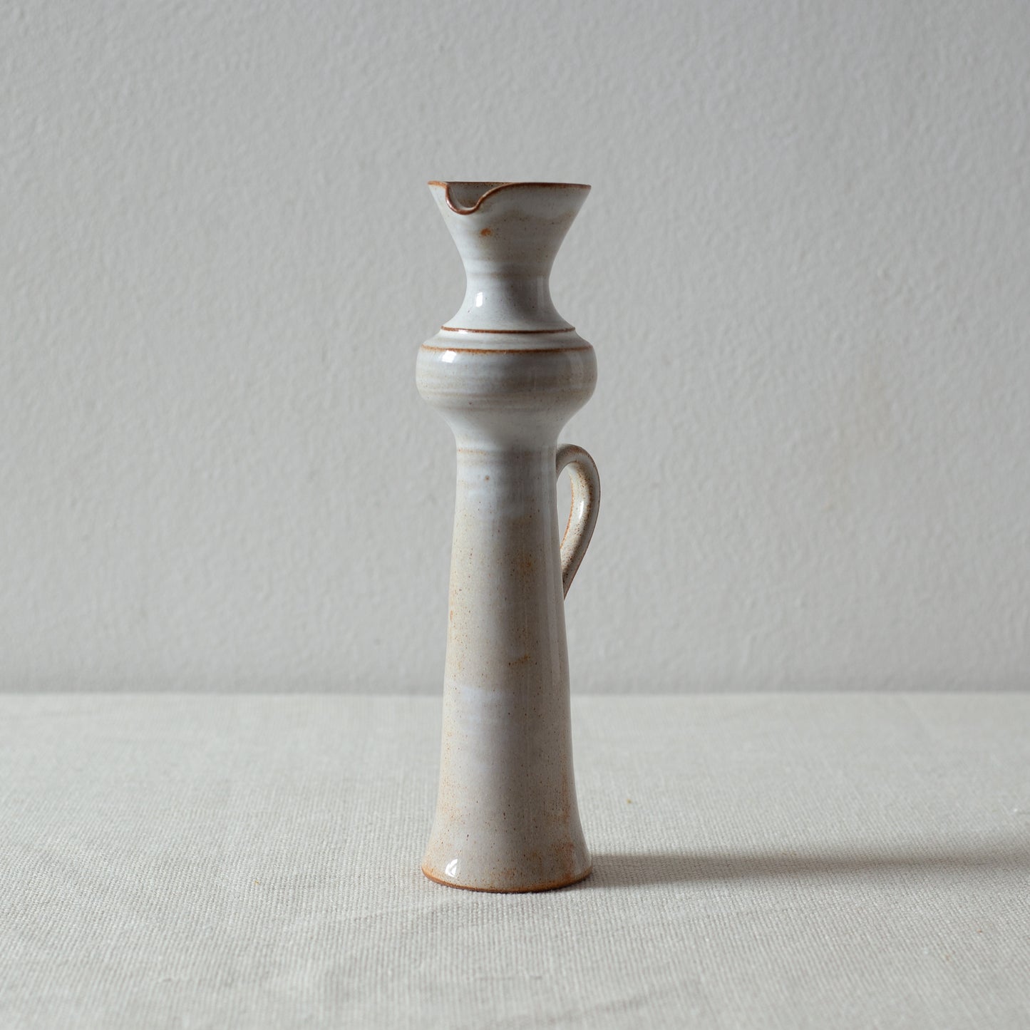 Studio Pottery Handled Vase, England. 1970’s.