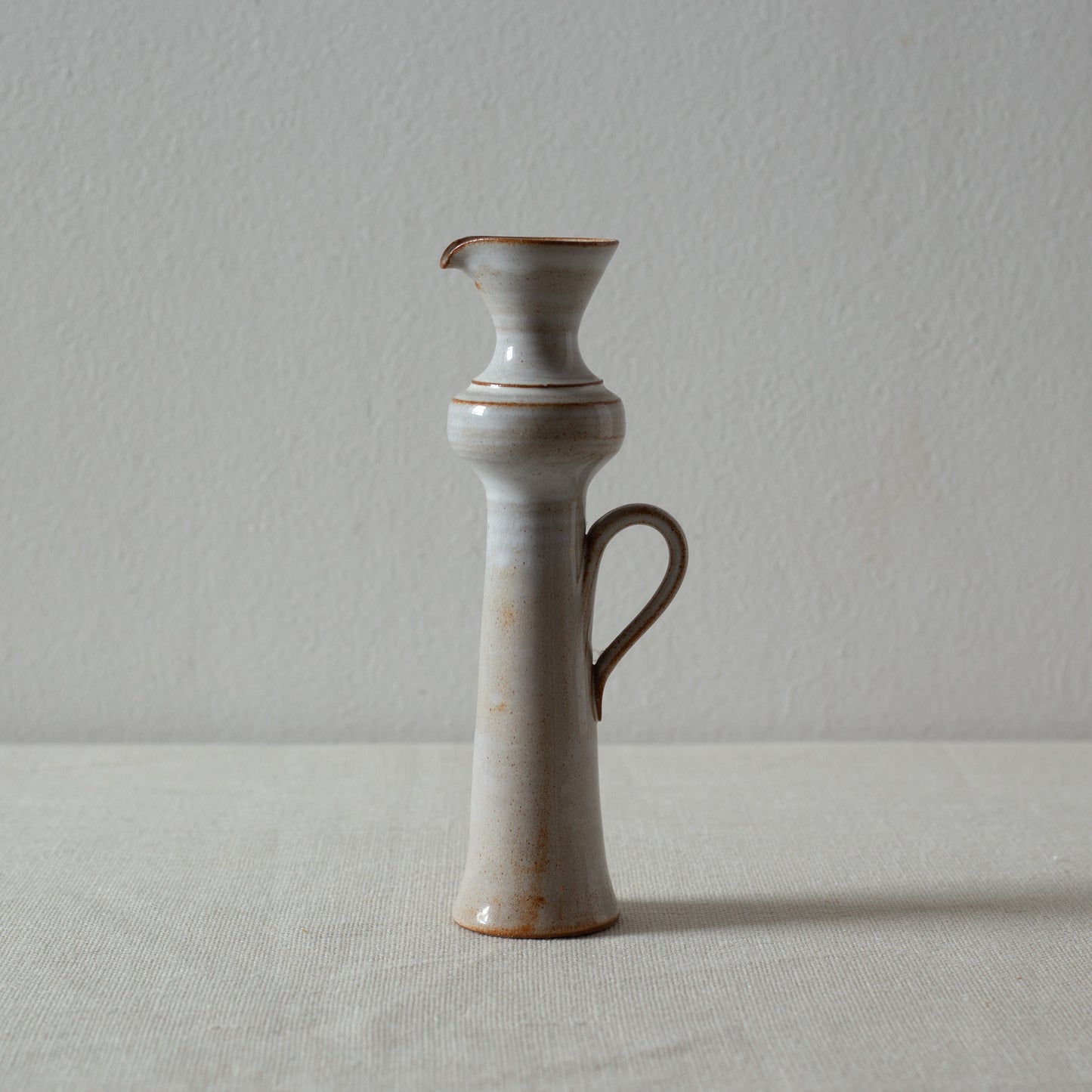 Studio Pottery Handled Vase, England. 1970’s.