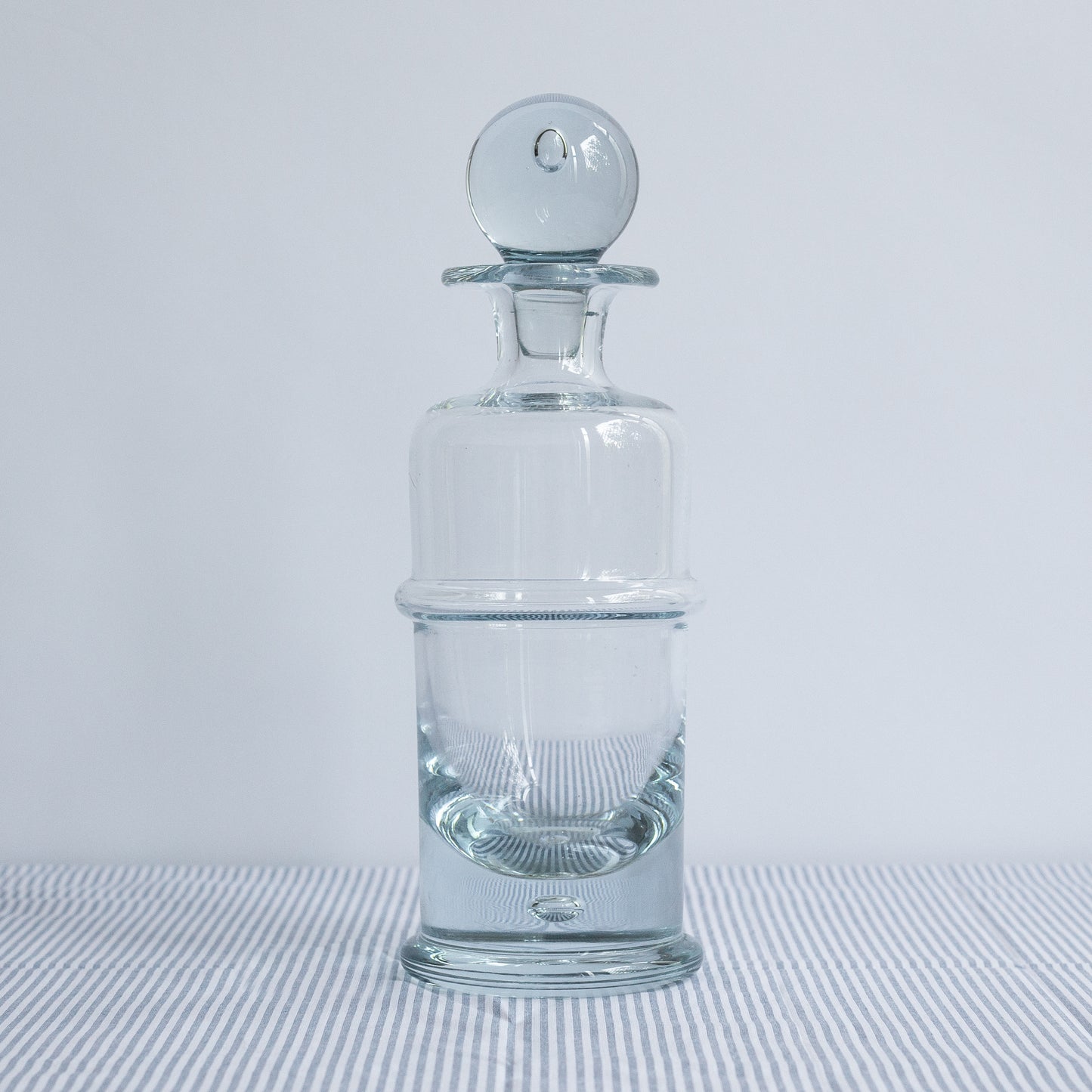'Regiment' Decanter, Sidse Werner, Holmegaard, Denmark. 1972.