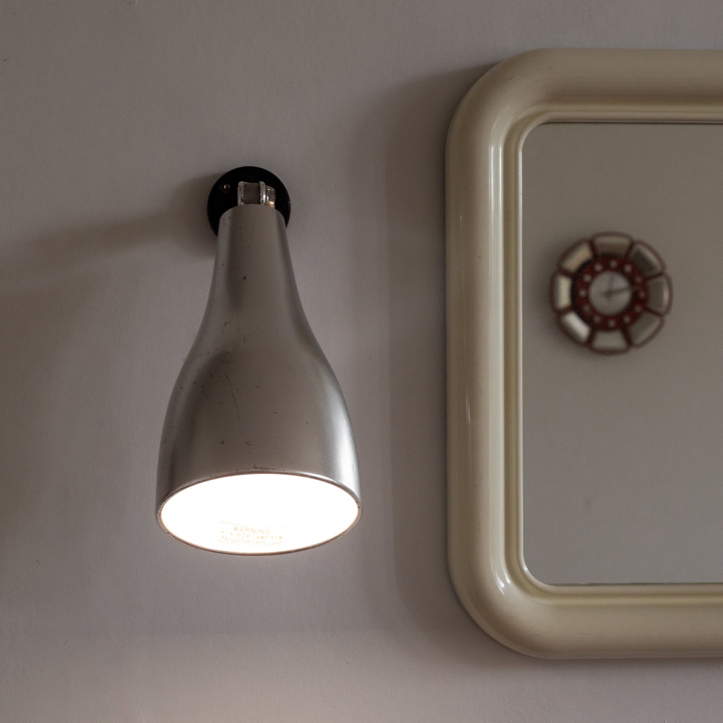 Pair of Modernist Adjustable Wall Spotlights, England. 1960’s.