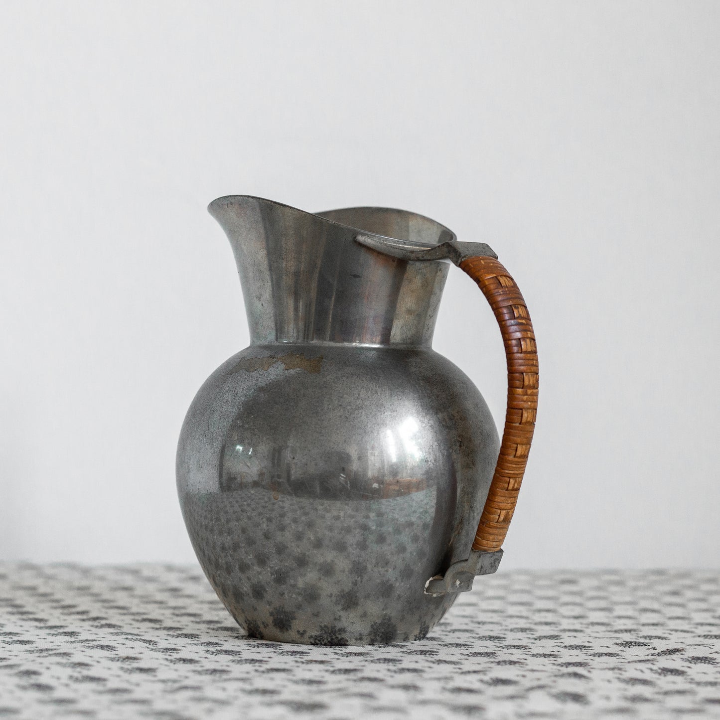 Pitcher, Just Andersen, Just Andersen Pewter, Denmark. 1930s.