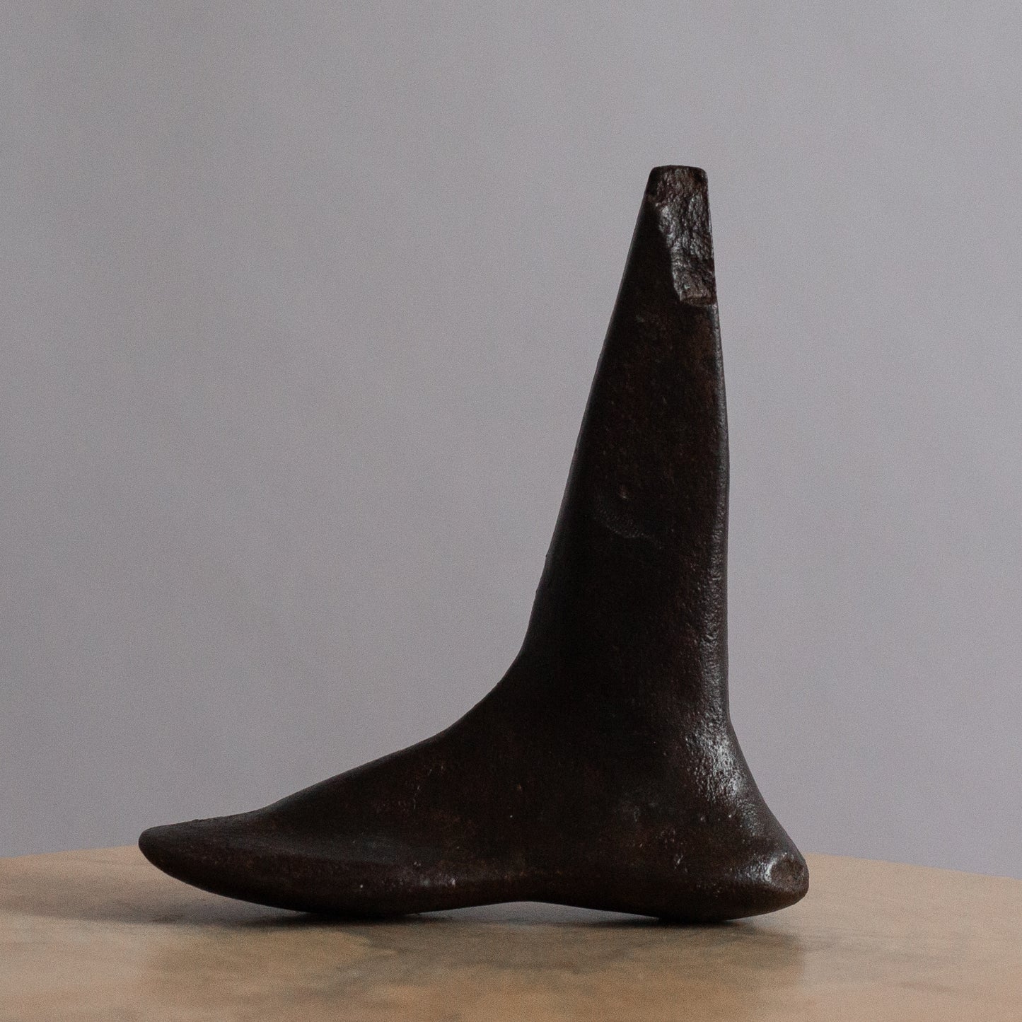 Sculptural Iron Last for Children’s Shoes, England. Early 20th century