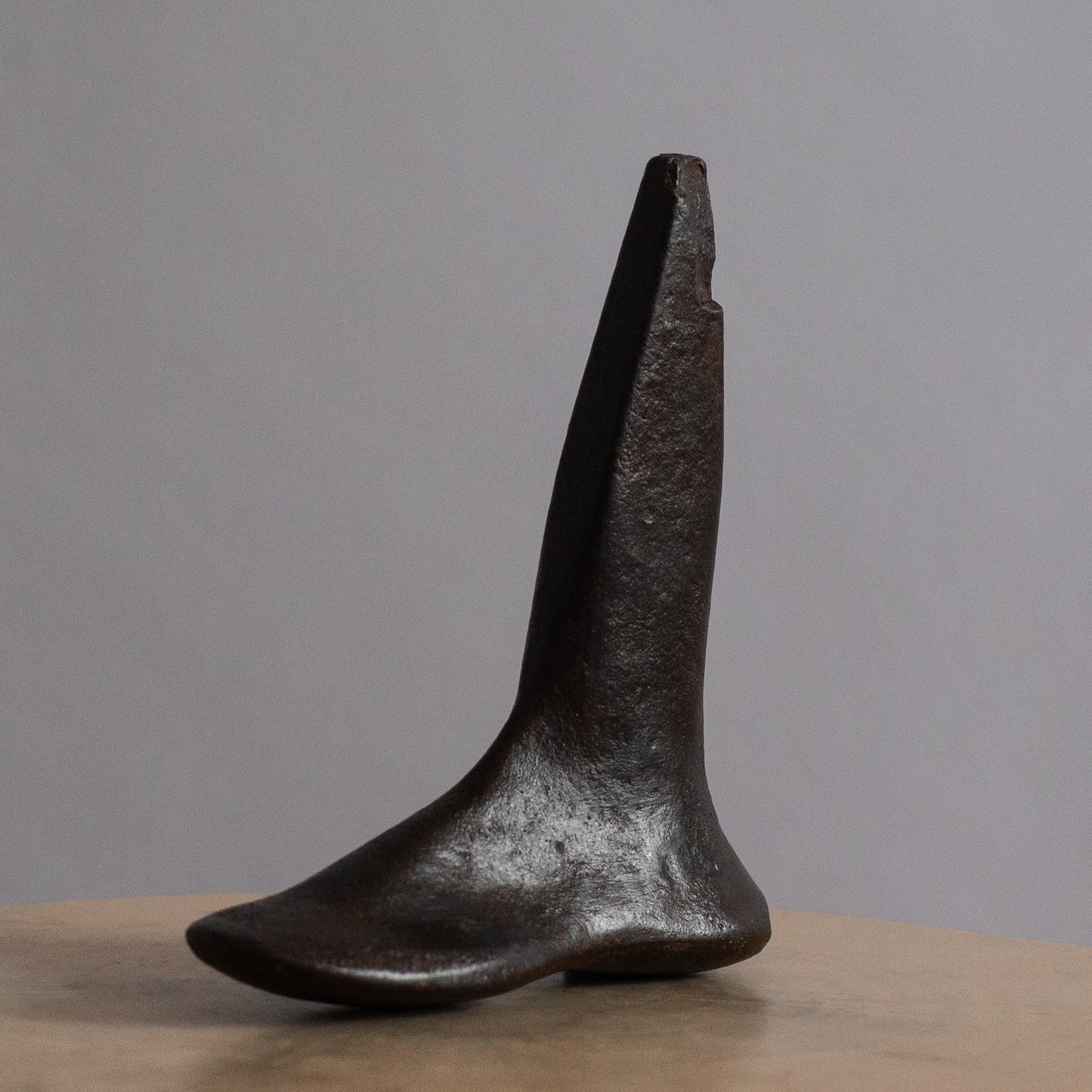 Sculptural Iron Last for Children’s Shoes, England. Early 20th century
