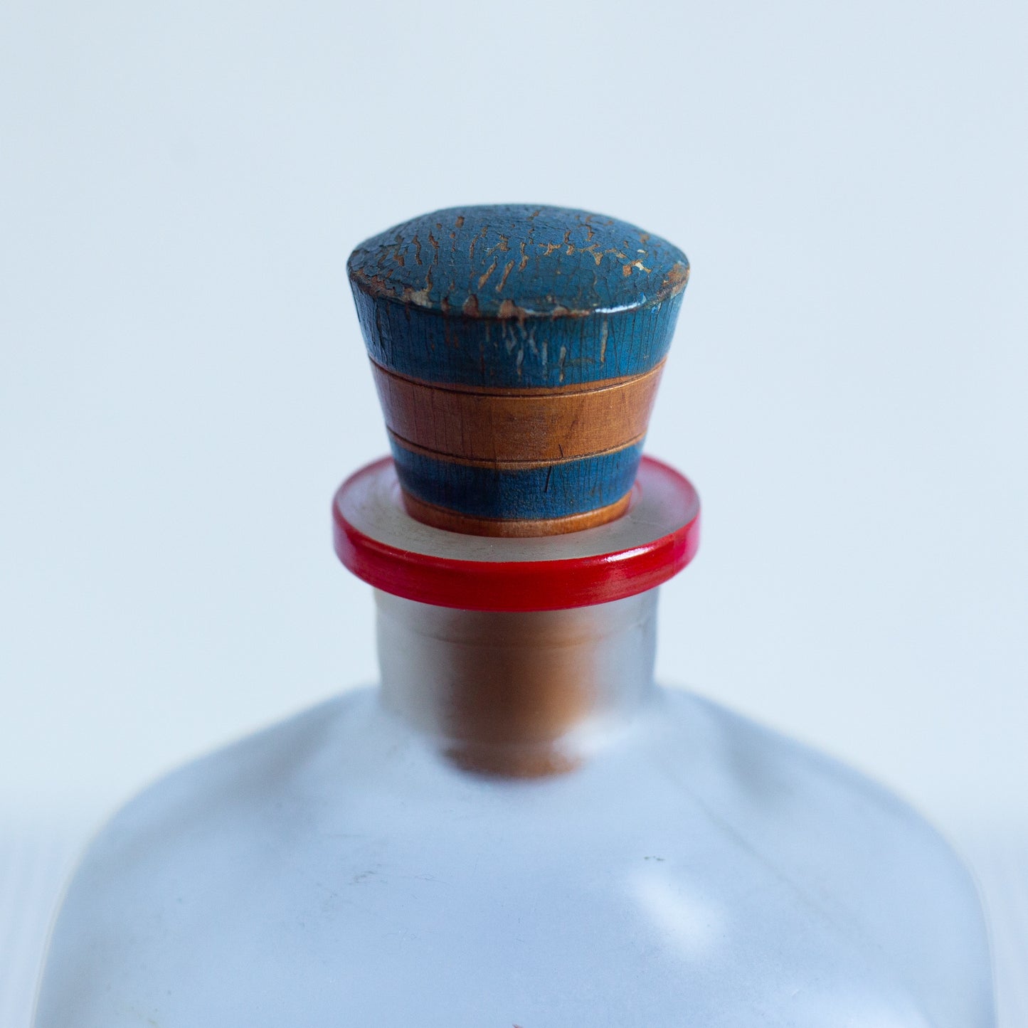 Rare ‘Skaal’ Decanter and Schnapps Glasses, Jacob Bang, Holmegaard, Denmark. 1937.