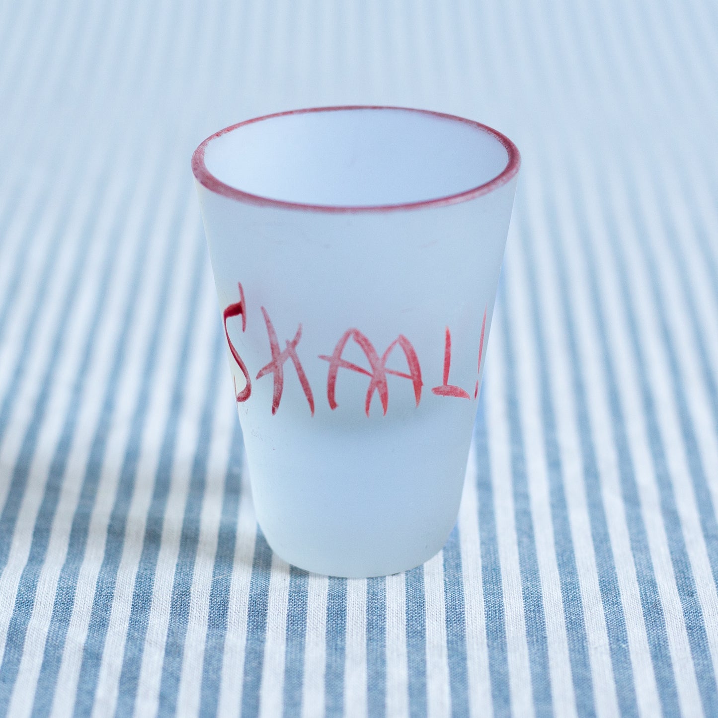 Rare ‘Skaal’ Decanter and Schnapps Glasses, Jacob Bang, Holmegaard, Denmark. 1937.