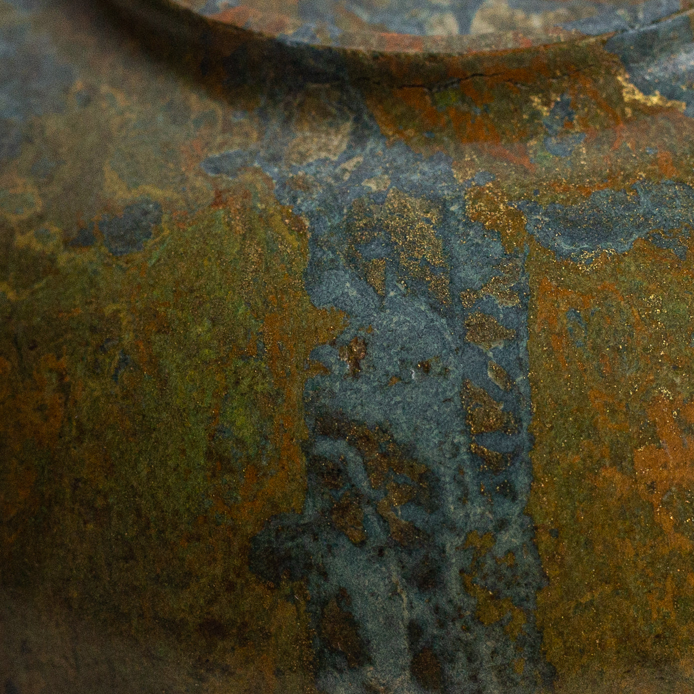 Rare lidded 'Janus' box, Ebena, Belgium. 1920's.
