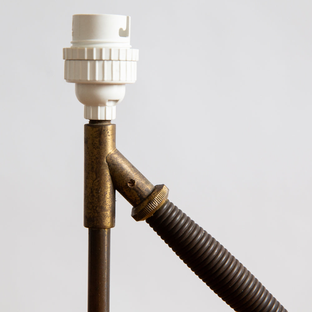 Early Model 306 Table/Wall Lamp, Kaare Klint, Le Klint, Denmark. 1940s.