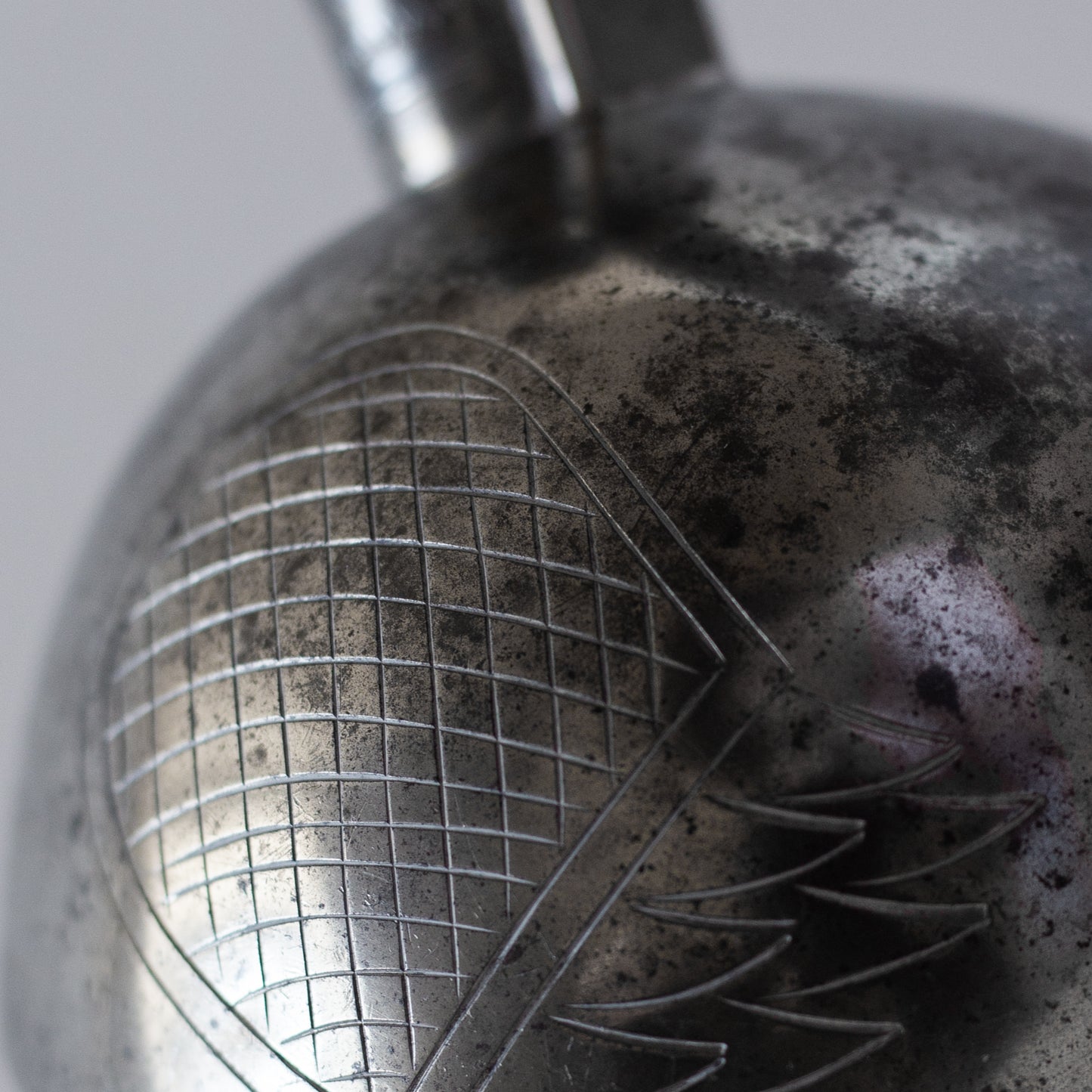 Modernist Pewter Wine Jug, Oscar Antonsson, Athena Ystad, Sweden. 1938.