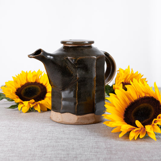 Coffee/tea pot, Adrian Abberley, England. 1970’s.