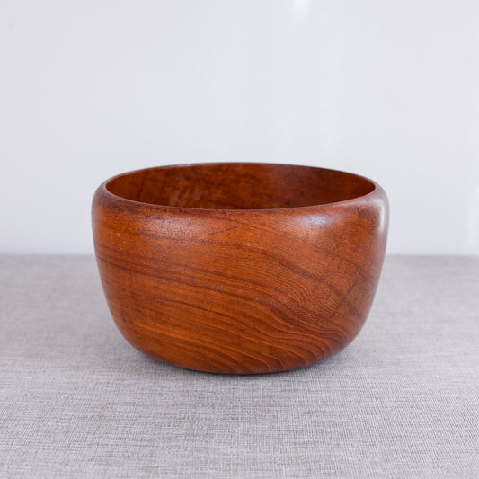 Teak bowl, Karl Holmberg, AKTA Teak, Sweden. 1960's.