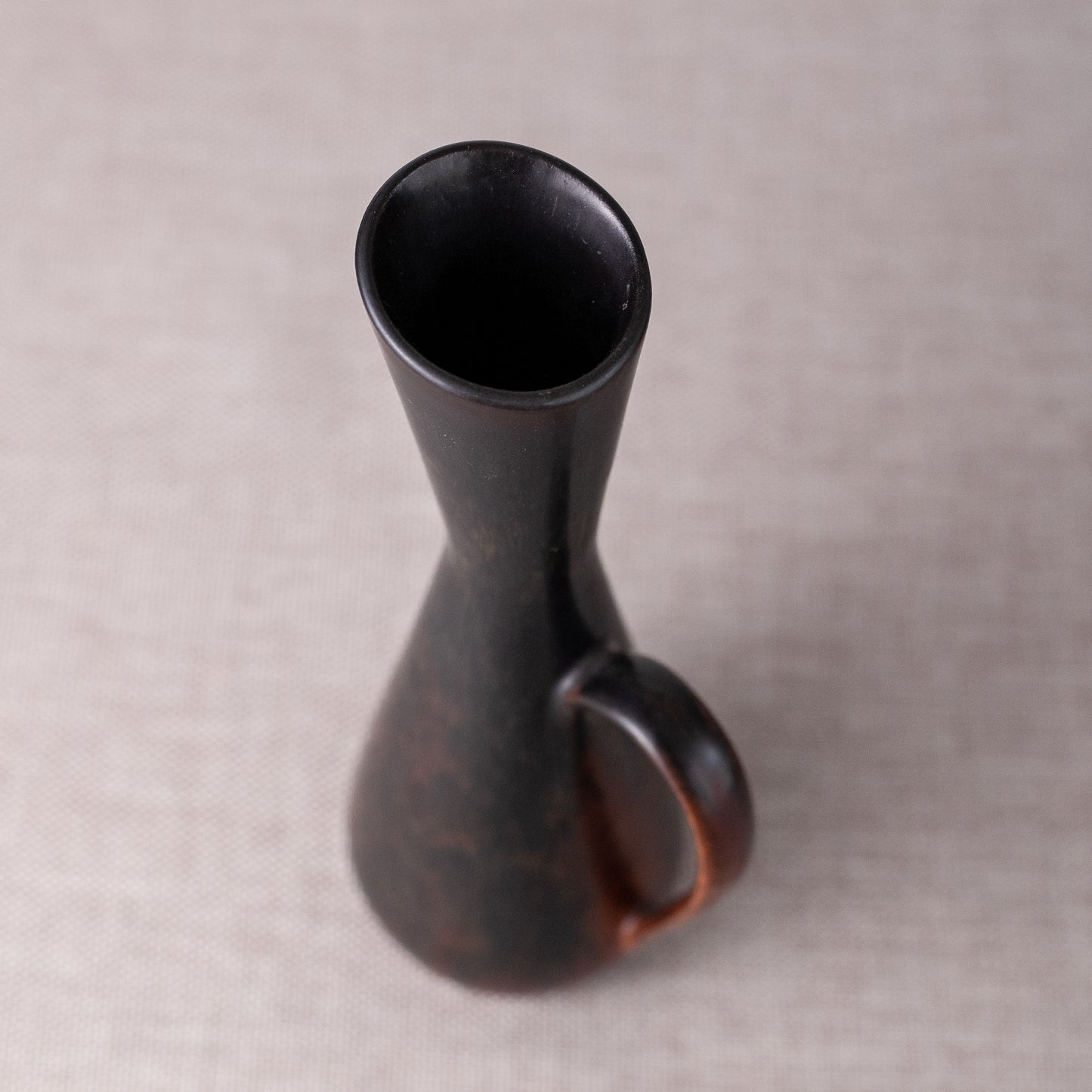 ‘SVQ’ handled vase, Carl-Harry Stålhane, Rörstrand, Sweden. 1950s.