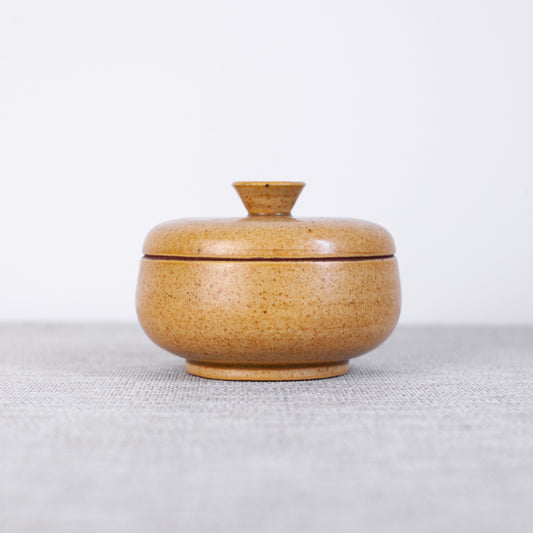 Lidded ‘Tobo’ bowl, Erich & Ingrid Triller, Sweden. 1950’s.