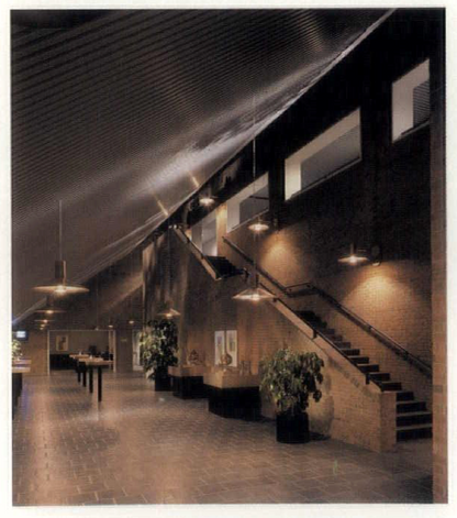 Pair of Large Copper 'Minneapolis' Wall Lamps, Friis & Moltke, Denmark. 1980s.