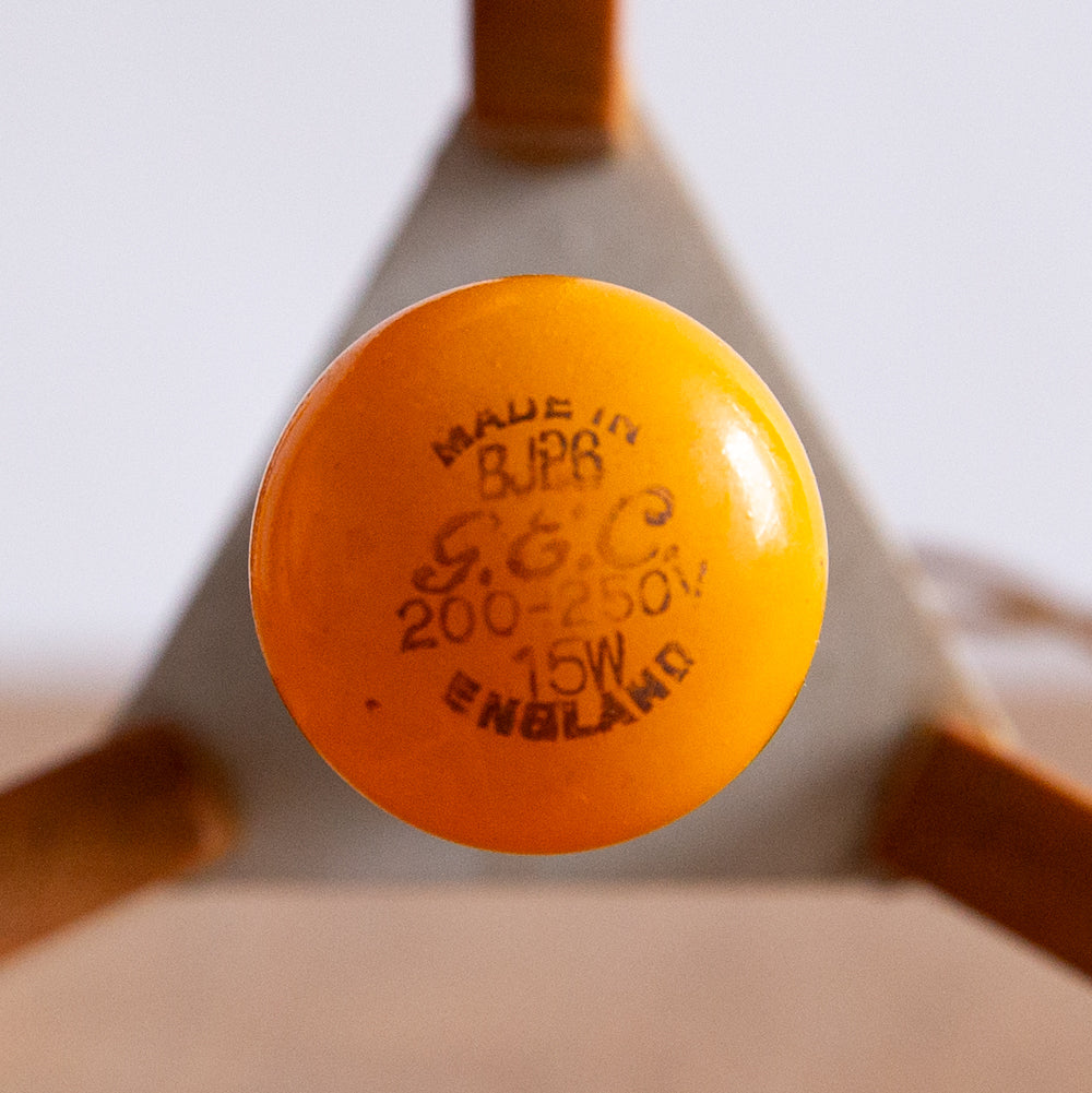 Unique Pair of Sea Urchin Table Lamps, 1970s.