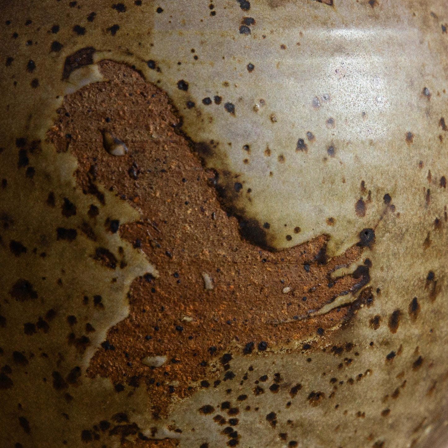 Studio Pottery Vase, England. Late 20th century.