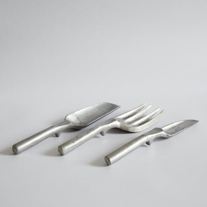 Very Rare Set of 'Featherlite' Aluminium Gardening Tools, Markle, USA. Circa 1946.