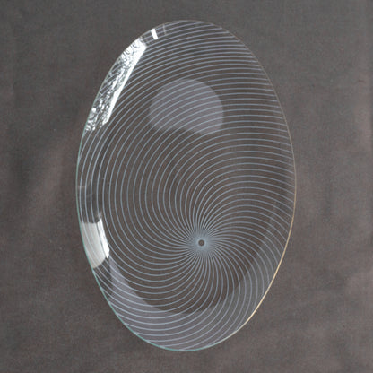 Serving tray, Chance Brothers, England. 1950s.