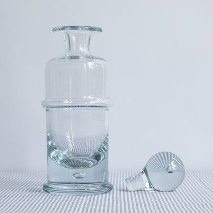 'Regiment' Decanter, Sidse Werner, Holmegaard, Denmark. 1972.