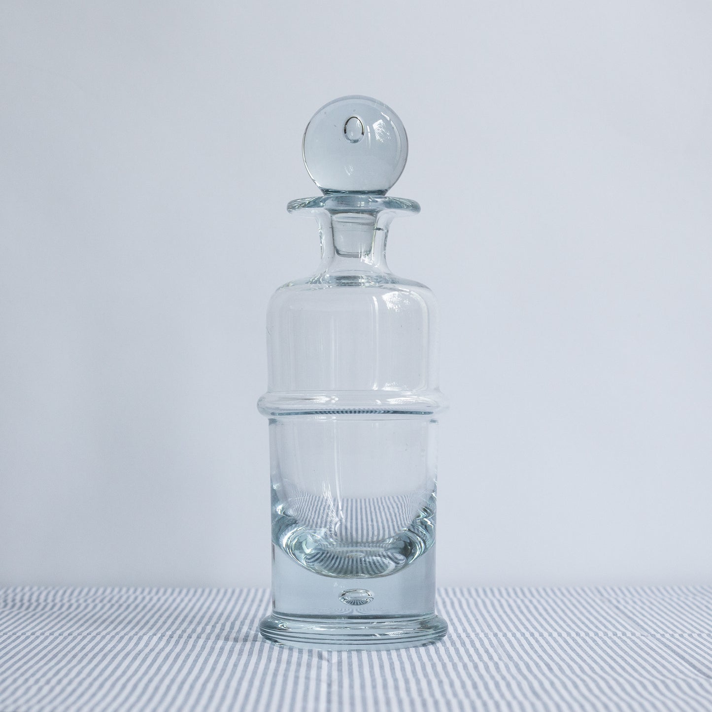 'Regiment' Decanter, Sidse Werner, Holmegaard, Denmark. 1972.