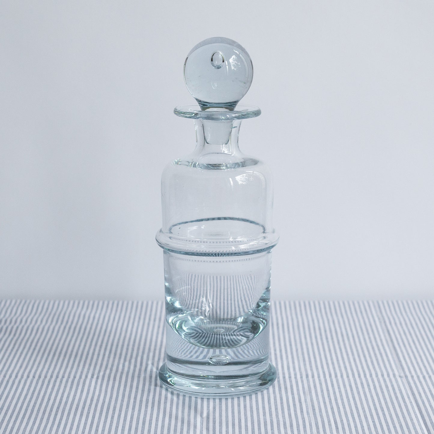 'Regiment' Decanter, Sidse Werner, Holmegaard, Denmark. 1972.