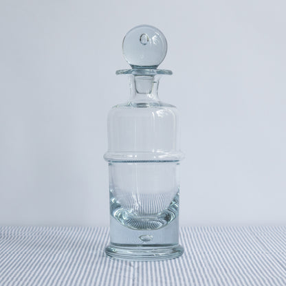 'Regiment' Decanter, Sidse Werner, Holmegaard, Denmark. 1972.