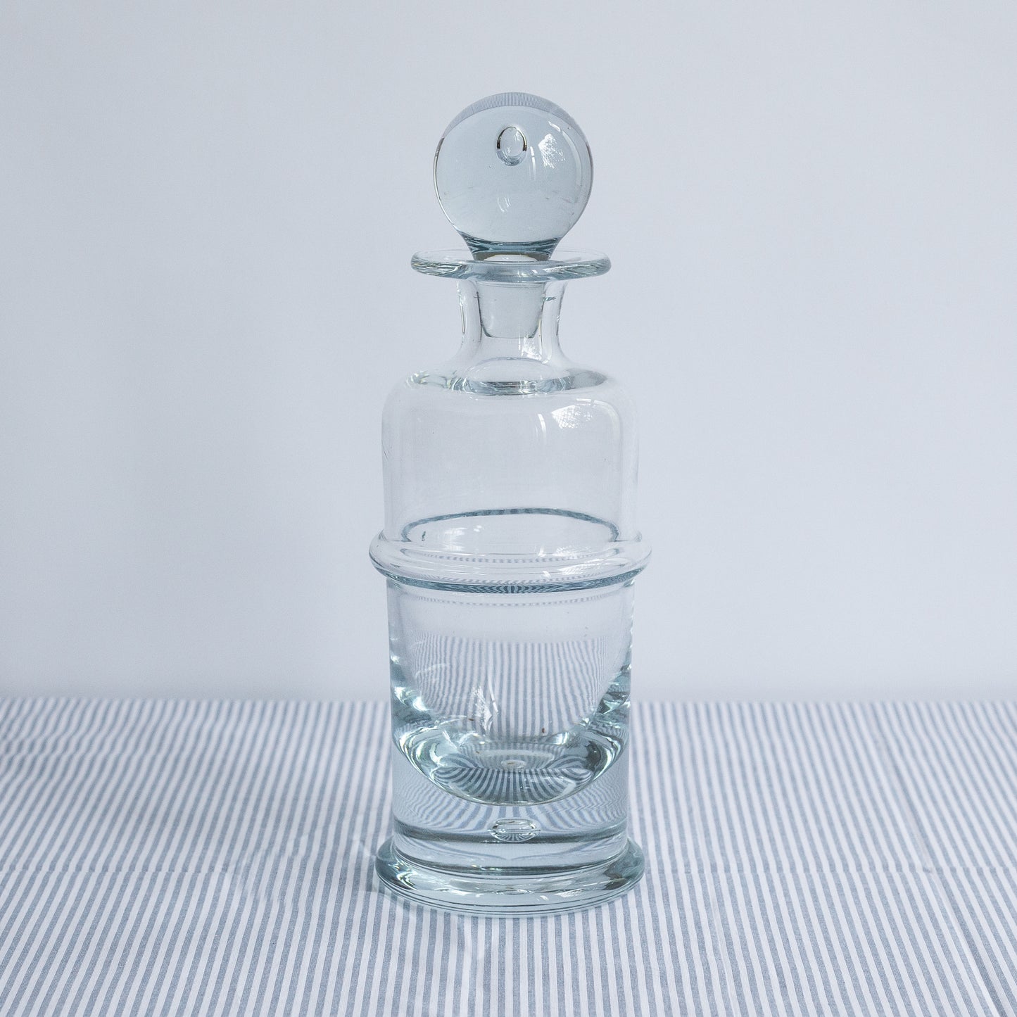 'Regiment' Decanter, Sidse Werner, Holmegaard, Denmark. 1972.