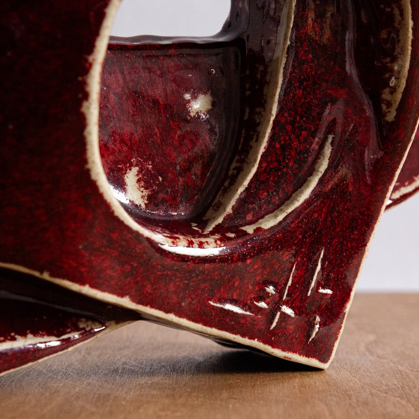 Large Unique Sculpture, Rolf Palm, Höganas, Sweden. 1960s.