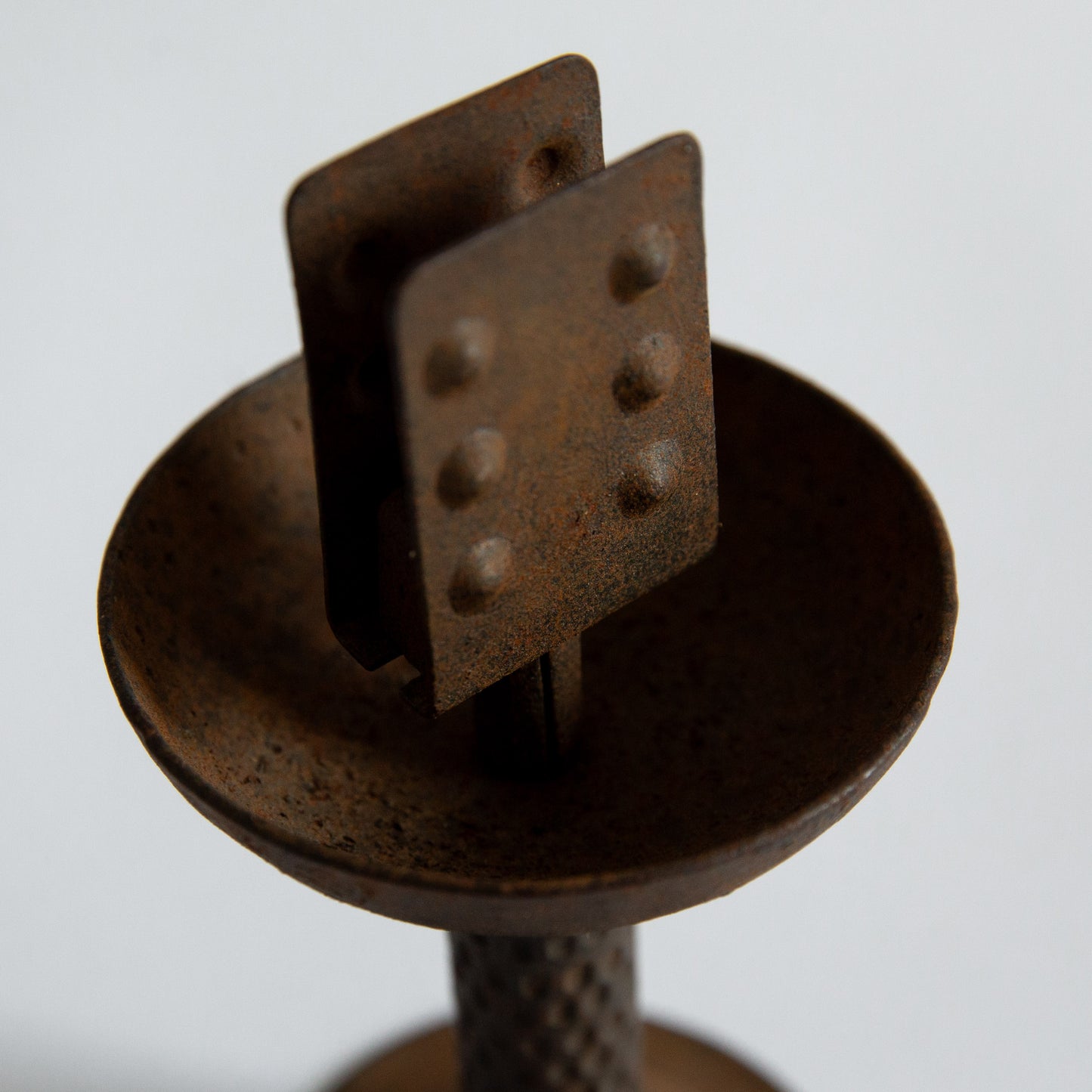 Small Arts & Crafts Ashtray & Matchbox Holder, Hugo Berger, Goberg, Germany. Circa 1910s.
