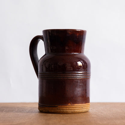 Large Earthenware Pitcher, Girard, France. Early c20th.