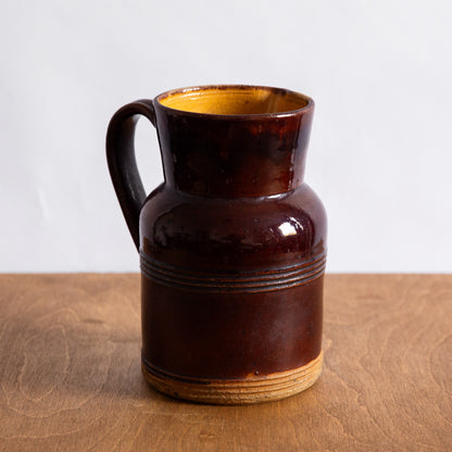 Large Earthenware Pitcher, Girard, France. Early c20th.