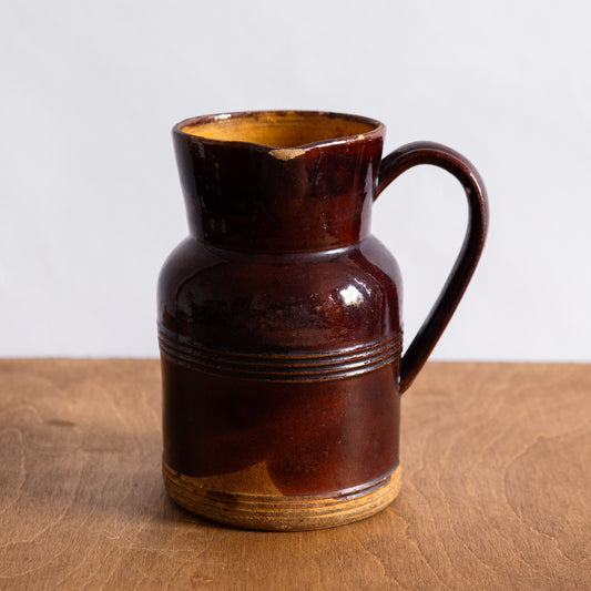 Large Earthenware Pitcher, Girard, France. Early c20th.